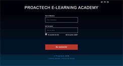 Desktop Screenshot of proactech-academy.net